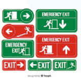 Emergency Exit Signs